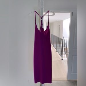 Lovers and Friends - Lydia Midi Dress in Punch Purple (size M)